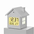 House-Shaped Digital Alarm Clock | https://www.bestnamebadges.com