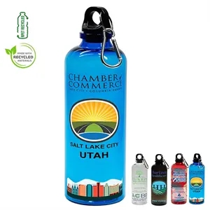 20 Oz. Recycled RPET Carabiner Bottle