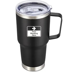 30 oz Tumbler with Handle and Lid
