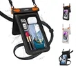 Dual Compartment Waterproof Phone Pouch Floating Dry Bag | https://www.bestnamebadges.com