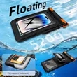 Dual Compartment Waterproof Phone Pouch Floating Dry Bag | https://www.bestnamebadges.com
