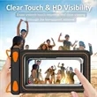 Dual Compartment Waterproof Phone Pouch Floating Dry Bag | https://www.bestnamebadges.com
