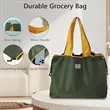Large Reusable Grocery Foldable Shopping Tote Bag | https://www.bestnamebadges.com