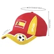 World Cup Soccer Cap Custom Embroidery Baseball Hat | https://www.bestnamebadges.com