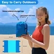 Beach Blanket Waterproof Sandproof Mat 84" X 84" | https://www.bestnamebadges.com