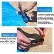 Beach Blanket Waterproof Sandproof Mat 84" X 84" | https://www.bestnamebadges.com