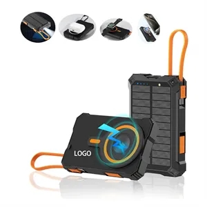Solar Magnetic Wireless Power Bank for Phones and Watches