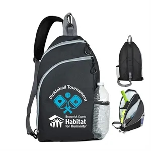 Recycled Crossbody Pickleball & Sports Gear Sling Bag