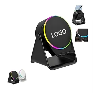 Portable Wireless Speaker With Phone Holder