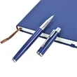 TiTUS® Executive Magnetic Notebook with Metal Pen | https://www.bestnamebadges.com