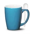 Winfield Mug & Spoon 15oz - Deep Etch | https://www.bestnamebadges.com