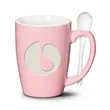 Winfield Mug & Spoon 15oz - Deep Etch | https://www.bestnamebadges.com