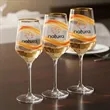 Tucson Gold Rim Wine Glass - VividPrint™ | https://www.bestnamebadges.com