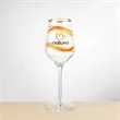 Tucson Gold Rim Wine Glass - VividPrint™ | https://www.bestnamebadges.com
