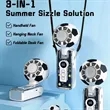 Portable Mini Handheld Fans with Cooling Function | https://www.bestnamebadges.com
