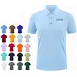 Oversized Unisex Quick Dry Polo Shirts Short Sleeve | https://www.bestnamebadges.com