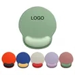 Ergonomic Mouse Pad with Gel Wrist Rest Support | https://www.bestnamebadges.com