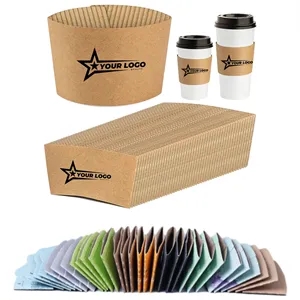 Disposable Paper Coffee Cup Sleeves