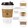 Disposable Paper Coffee Cup Sleeves | https://www.bestnamebadges.com