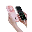 Multifunctional Phone Holder Foldable Portable Handheld Fan | https://www.bestnamebadges.com