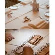 Wooden Phone Stand Keychain Holder Portable Desk Support | https://www.bestnamebadges.com