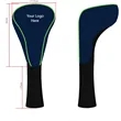 PU Leather Golf Head Cover | https://www.bestnamebadges.com