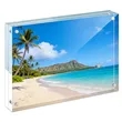 Magnetic Acrylic Photo Frame | https://www.bestnamebadges.com