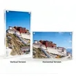 Magnetic Acrylic Photo Frame | https://www.bestnamebadges.com