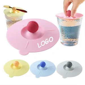Silicone Cup Cover Portable Universal Cup Cover