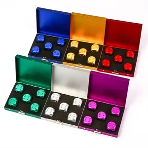 Aluminium Dice Set