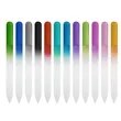 Double Sided Glass Nail File W/ Sleeve | https://www.bestnamebadges.com