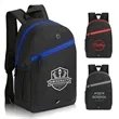Color Zippered Stripe Daily Backpack | https://www.bestnamebadges.com