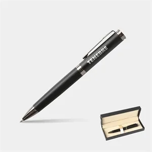 Titus® Wavy Pattern Luxury Signature Ballpoint Pen Gift Box