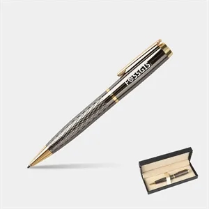 TiTUS® Golden Luxury Ballpoint Pen Gift Box