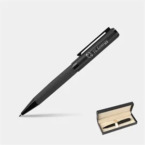 TiTUS® Premium Dimond Pattern metal Ballpoint Pen Gift Box