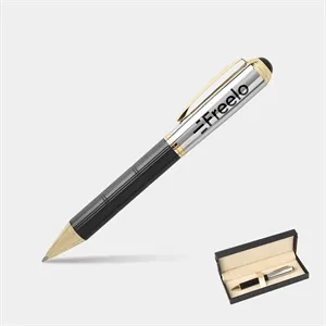 TiTUS® Luxury Silver Color Ballpoint Pen Gift Box