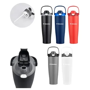 Union Printed - 40oz Vacuum Bottle w/ Easy Carry Handle