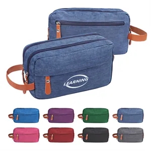 Oxford Travel Toiletry Bag Portable Makeup W/ Handle