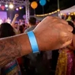 Full Color Polyester Ribbon Event Wristband | https://www.bestnamebadges.com