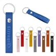 PU Leather Wristlet Keychain Car Key Fob | https://www.bestnamebadges.com