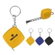 1 Meter Mini Tape Measure Keychain | https://www.bestnamebadges.com