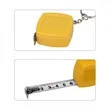 1 Meter Mini Tape Measure Keychain | https://www.bestnamebadges.com