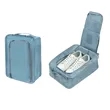 Polyester Portable Travel Shoe Bag W/ Inner Mesh Pocket | https://www.bestnamebadges.com