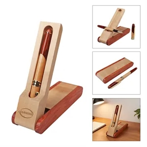 Premium Wooden Ballpoint Pen Gift Set With Display Box