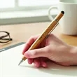 Jorge Bamboo Pen with Stylus | https://www.bestnamebadges.com