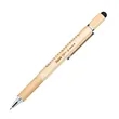 Jorge Bamboo Pen with Stylus | https://www.bestnamebadges.com