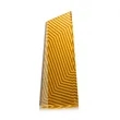 Hallandale Award - Yellow | https://www.bestnamebadges.com