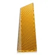Hallandale Award - Yellow | https://www.bestnamebadges.com