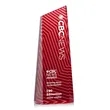 Hallandale VividPrint™ Award - Red | https://www.bestnamebadges.com