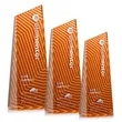 Hallandale Award - Orange | https://www.bestnamebadges.com